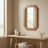 Bone & Timber Mirror : Moghul Bloom