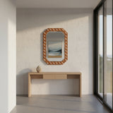 Bone & Timber Mirror : Moghul Bloom