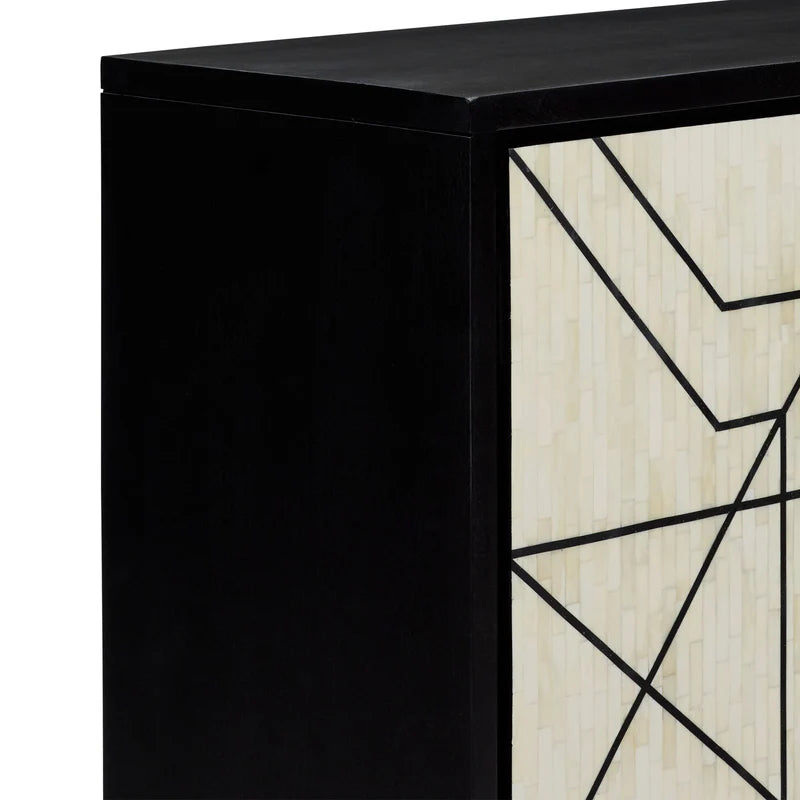 Bone Inlay Bar Cabinet : Abstract