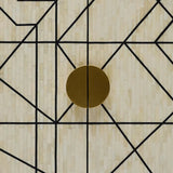 Bone Inlay Bar Cabinet : Abstract