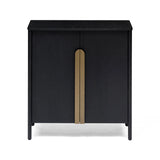 Timber Drinks Cabinet : Arco : Black