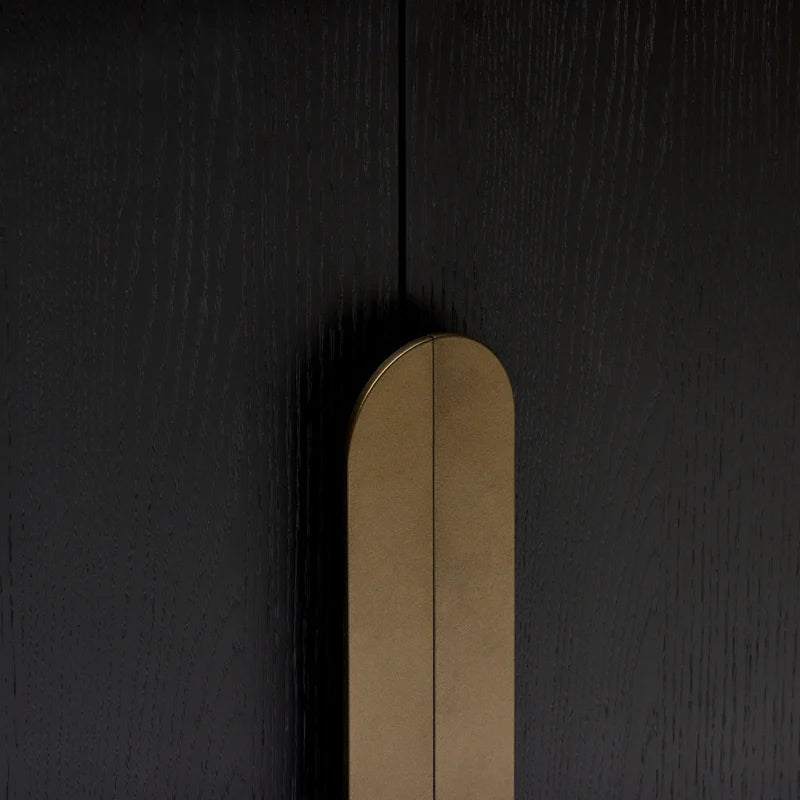 Timber Drinks Cabinet : Arco : Black