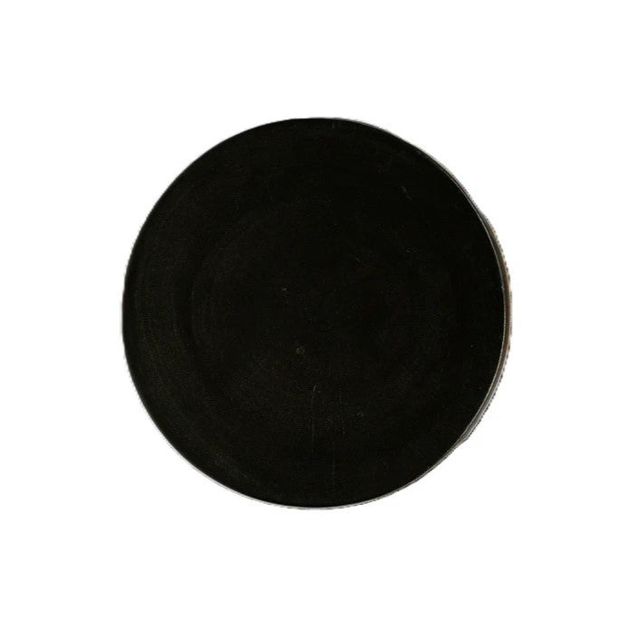 Stack Timber Sculptural Stool or Side Table : Black