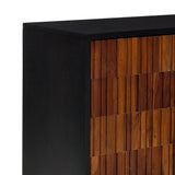 Timber Mosaic Drinks Cabinet : Ember