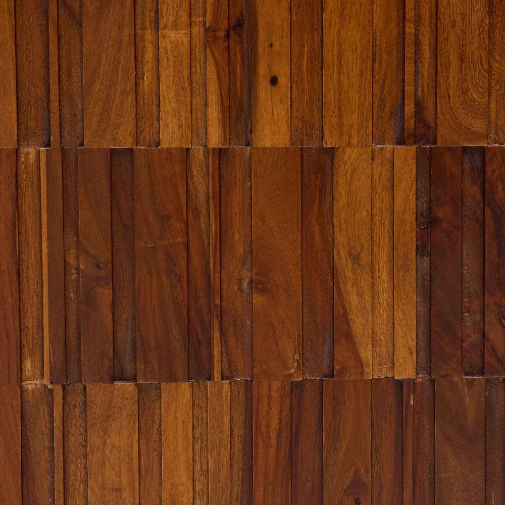 Timber Mosaic Drinks Cabinet : Ember