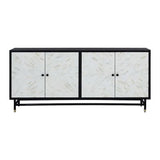 Bone Inlay Buffet in Black and White