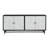 Bone Inlay Buffet in Black and White