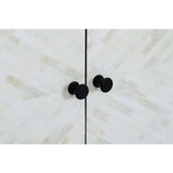 Bone Inlay Buffet in Black and White