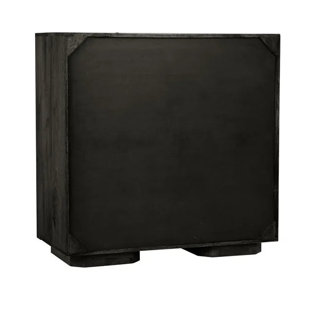 Bone Inlay Cabinet : Abstract : Navy