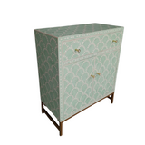 Bone Inlay 2 Door Buffet : Fan : Green