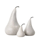 Marble Pear : White