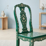 Bone Inlay Dining Chair : Camino : Green