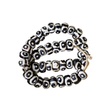 Cow Bone Necklace : Black & White