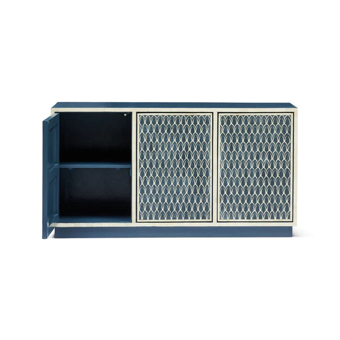Bone Inlay Buffet : Arches : Indigo