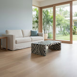 Bone Inlay Coffee Table : Zebra