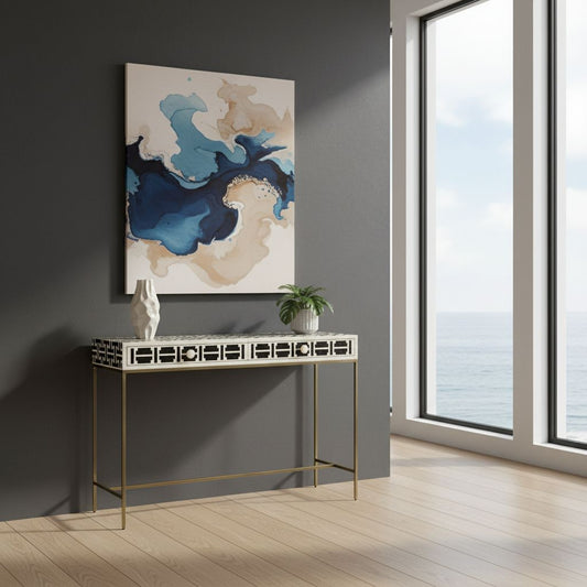 Bone Inlay Console : Nexus : Black