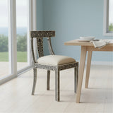Bone Inlay Dining Chair : Bluebells