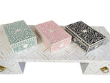 Bone Inlay Boxres
