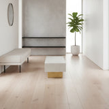 Bone Inlay Rectangular Coffee Table : Stripe : Grey