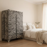 Bone Inlay Robe : Zebra