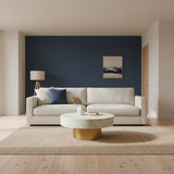 Bone Inlay Round Coffee Table : Tri-Square : Sage