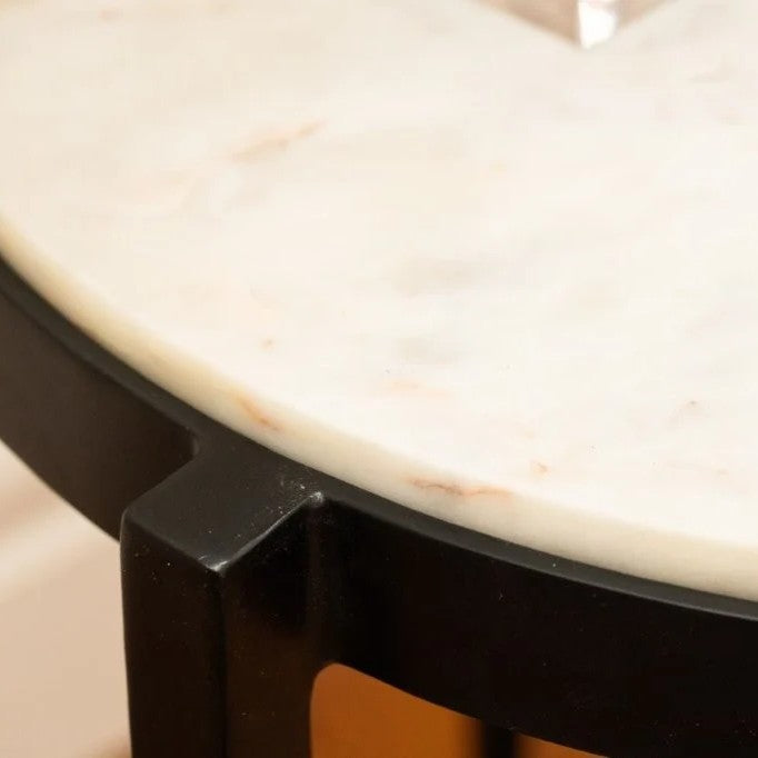 Kath Marble Side Table Set
