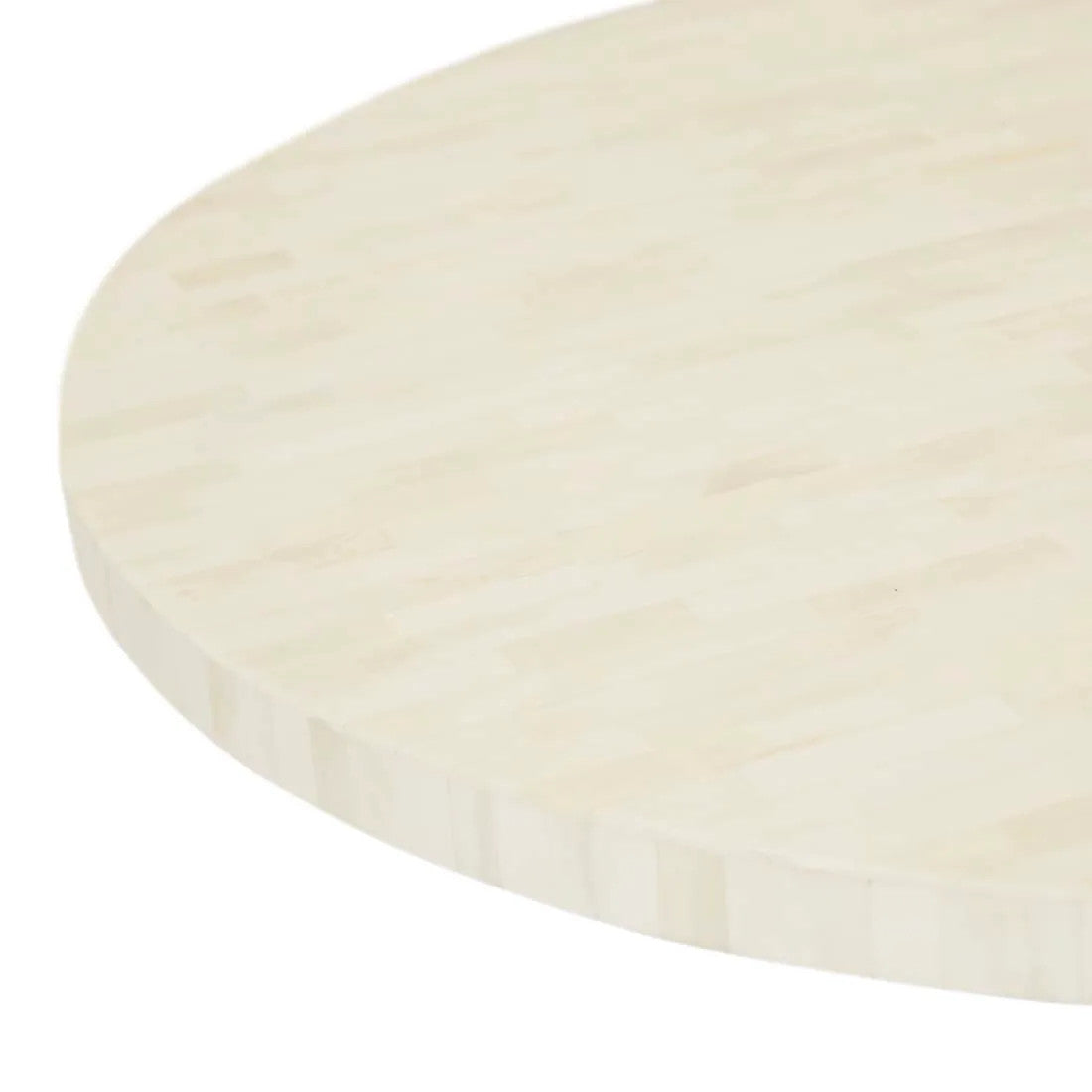 Bone Inlay Round Coffee Table : Brickwork : Natural