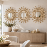 Champagne Peacock Mirror