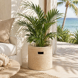 Artisan Ilala Palm Table/Basket