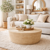 Artisan Ilala Palm Table/Basket