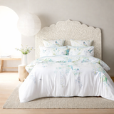 Bone or Mother of Pearl Inlay Peacock Bedhead