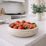 Marble Round Bowl : Beige