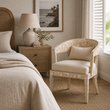 Bone Inlay Dining Chair : Camino : Natural