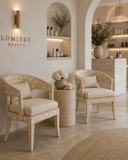 Bone Inlay Dining Chair : Camino : Natural