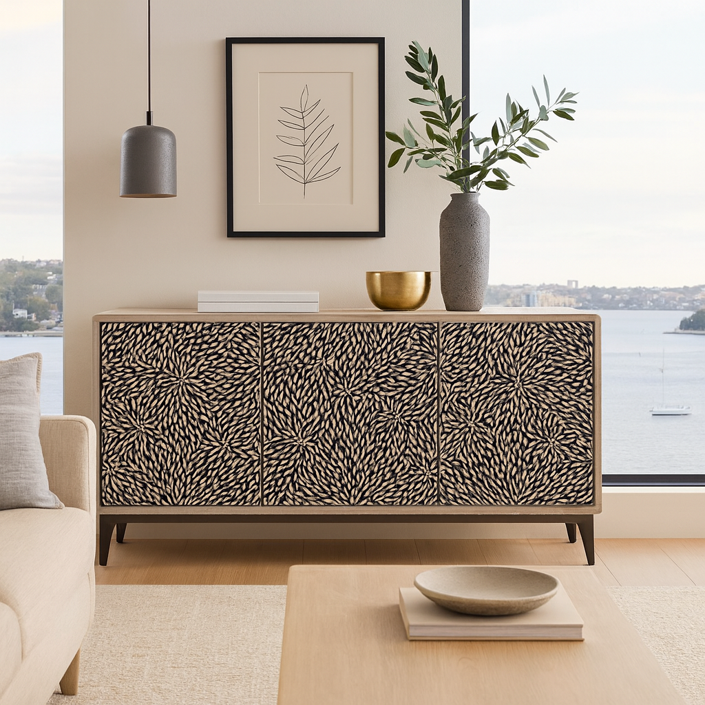 Bone Inlay Sideboard : Forest