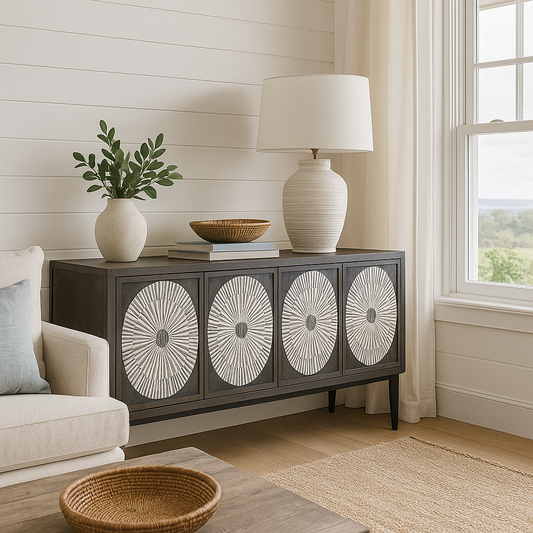 Bone Inlay Sideboard : Solar