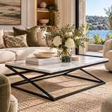 Noir Grande Coffee Table : Marble