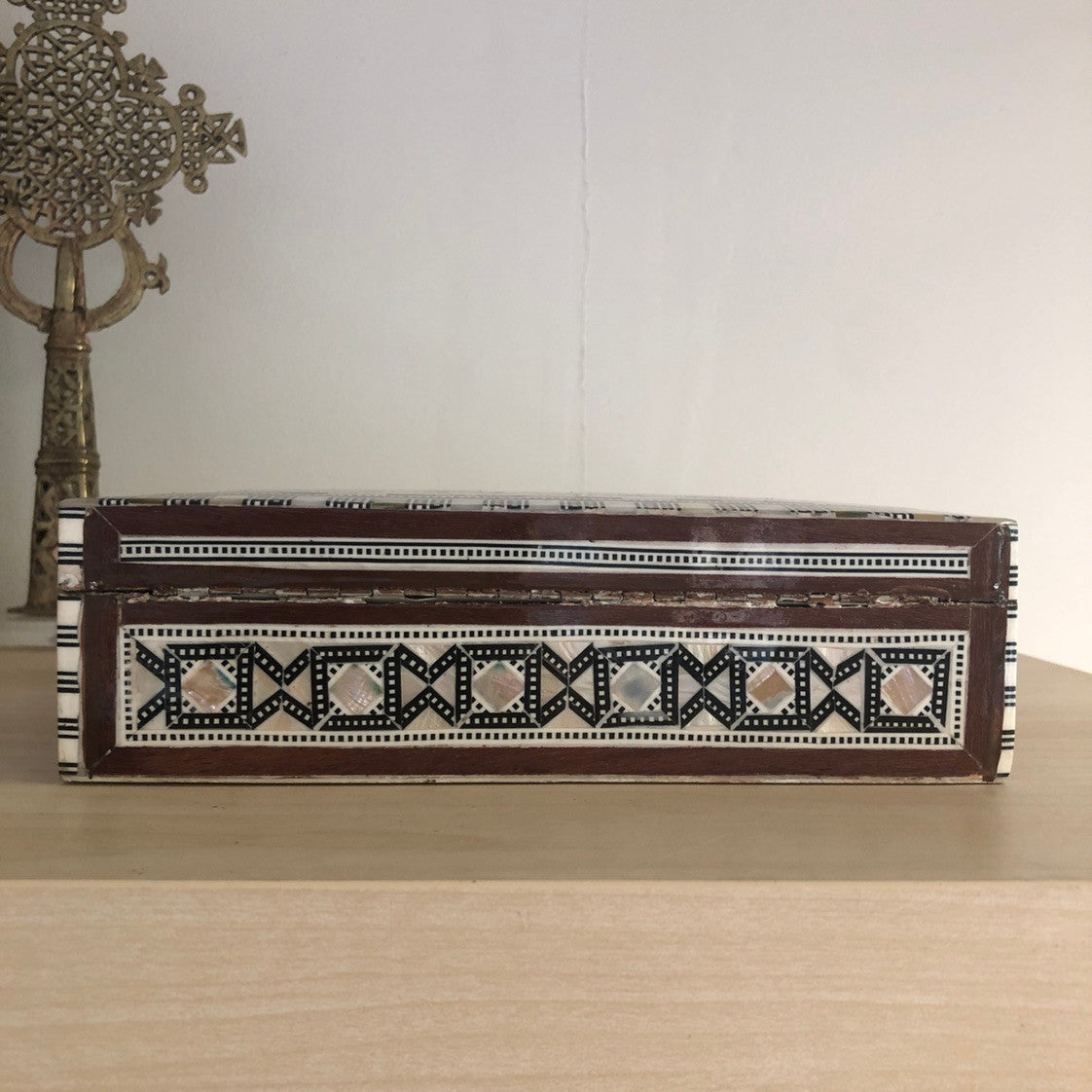 Moroccan Mother of Pearl Inlay Box