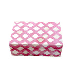 Bone Inlay Small Gift Box : Moroccan : Pink