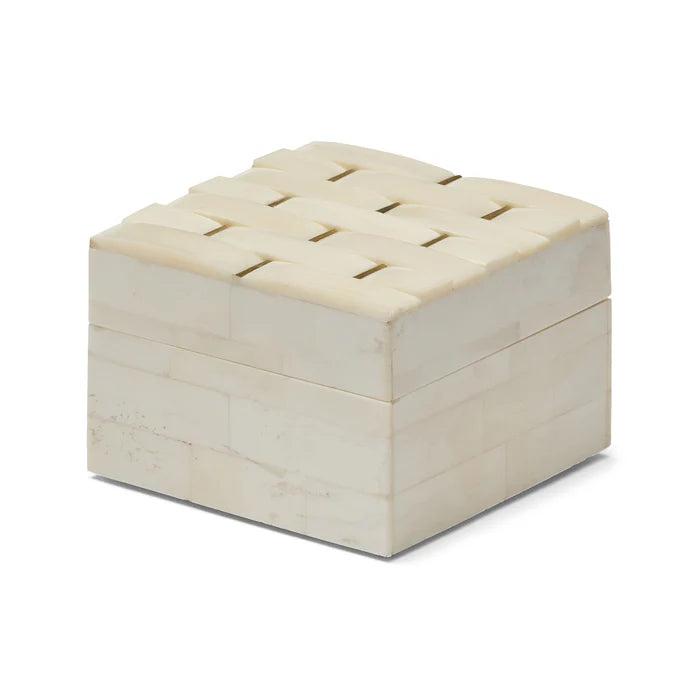 Square Bone Box Inlay Mahlia Interiors | Inlay Specialist | Bone Inlay Square Box : Interlace ...