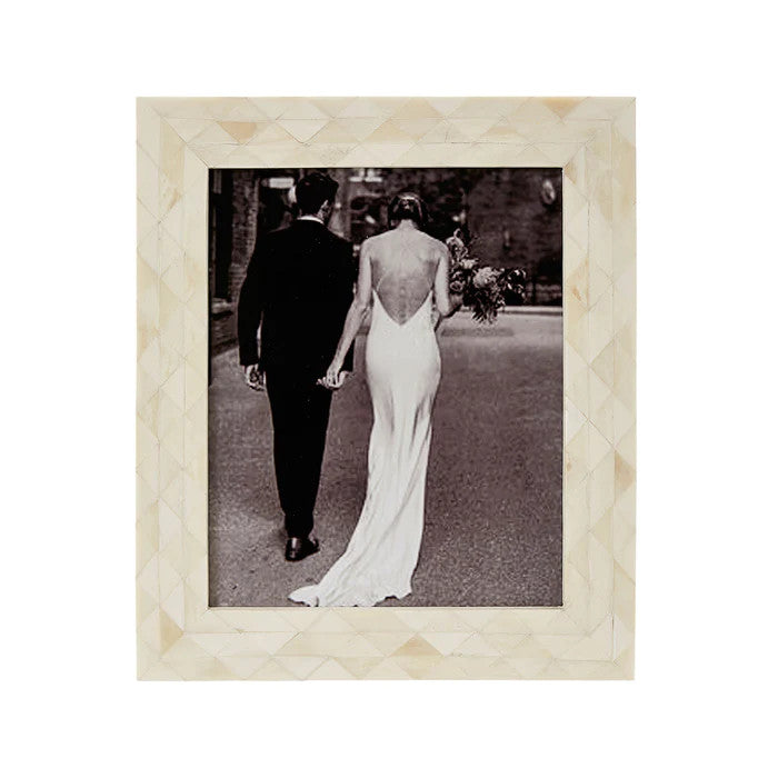 Elegance Bone Inlay Picture Frame : Large