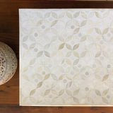 Bone Inlay Large Box : Starburst : White