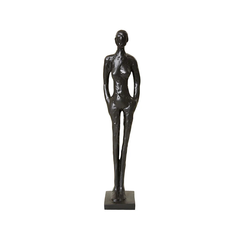 Bronze-Look Sculpture : Woman
