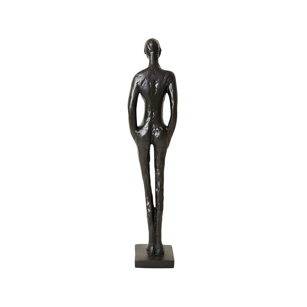 Bronze-Look Sculpture : Woman