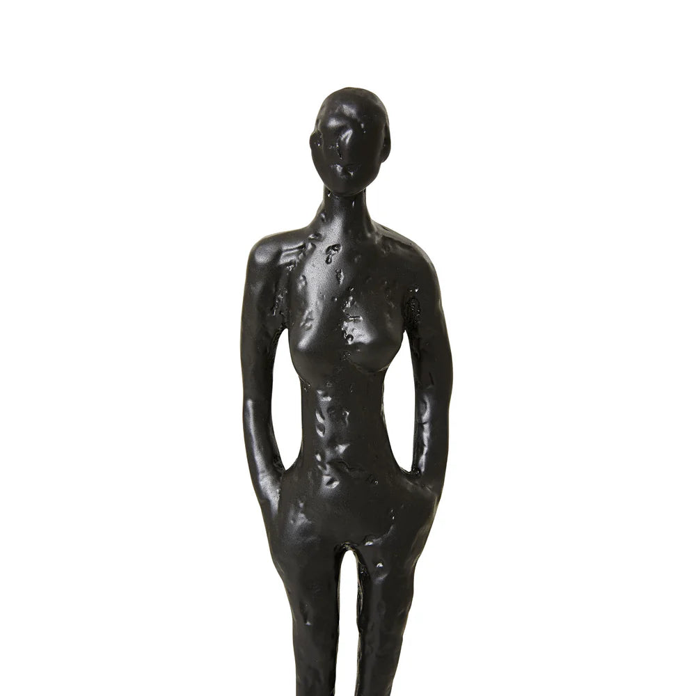 Bronze-Look Sculpture : Woman