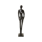 Bronze-Look Sculpture : Woman