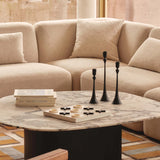 Bone Inlay Noughts & Crosses Board Game