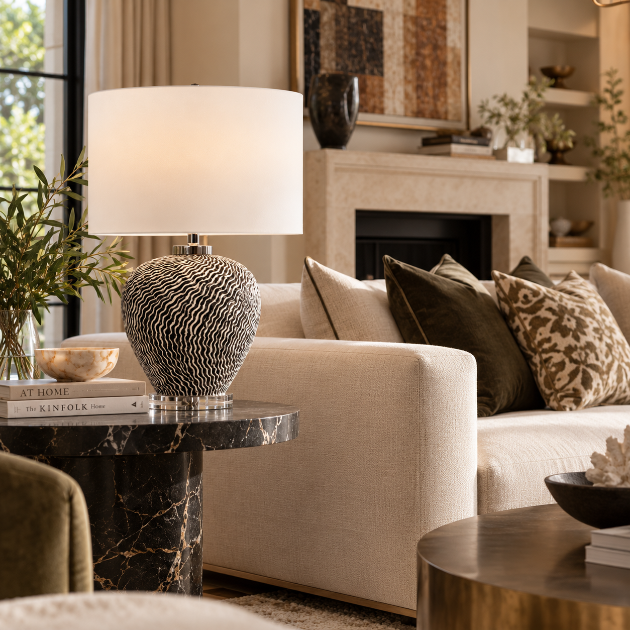 Savannah Stripe Lamp