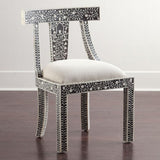 Bone Inlay Dining Chair : Bluebells