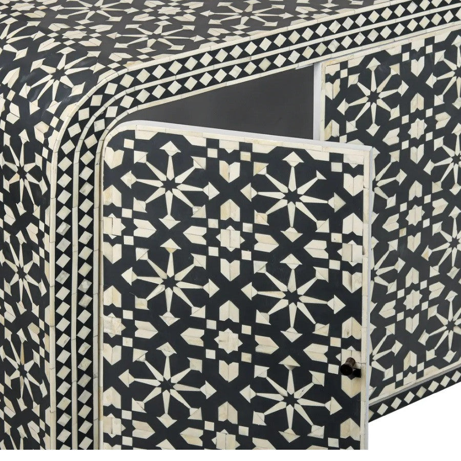 Bone Inlay Sideboard :  Zelliges : Grey